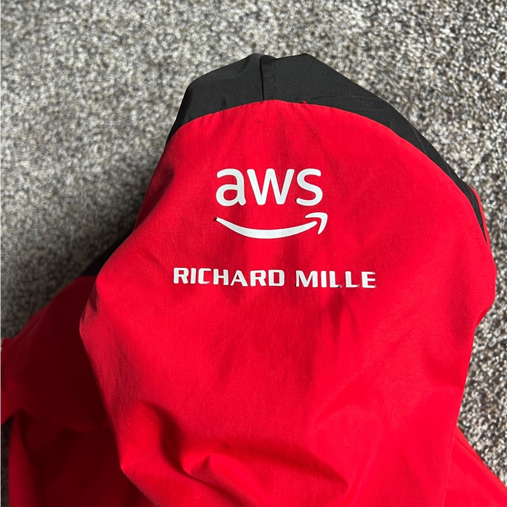 Ferrari Red Men's Racing Team Jacket - Picture 5 of 8